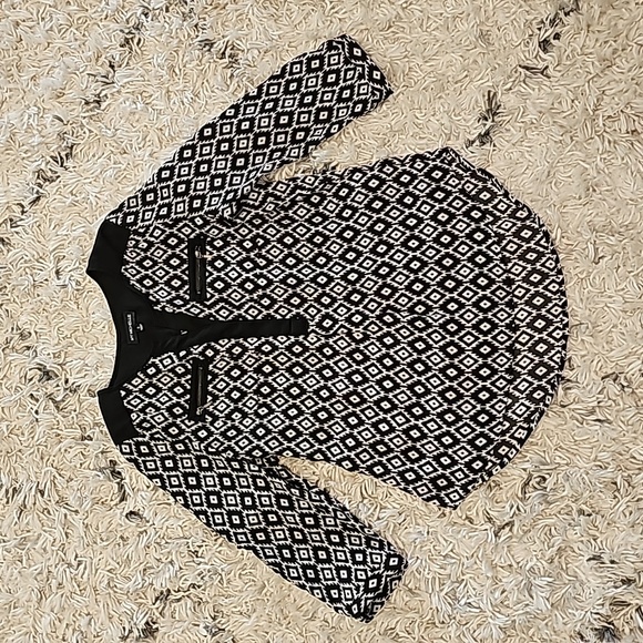 My Michelle size Small top with zipper accents - Picture 1 of 6